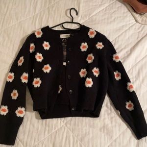 Cider matching daisy tank and sweater